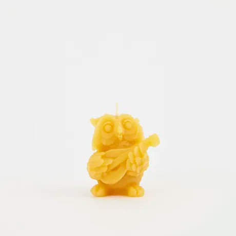 bougie hibou mandoline