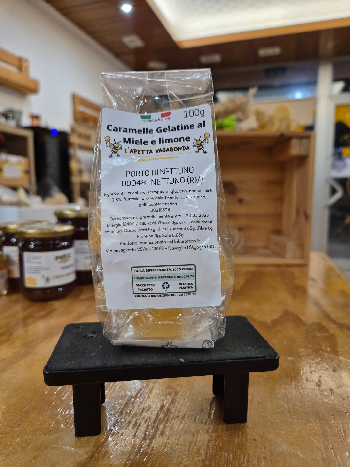 gelatine miele e limone