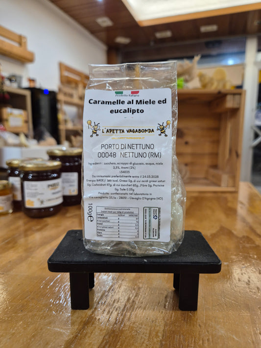 caramelle al miele ed eucalipto